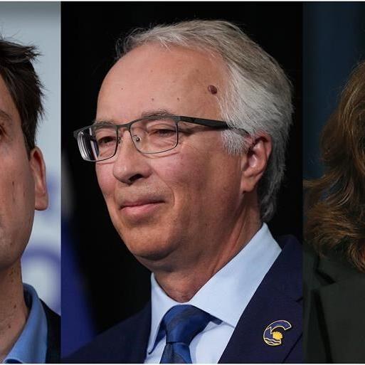 B.C. party leaders tussle over affordability, conspiracy theories in radio debate